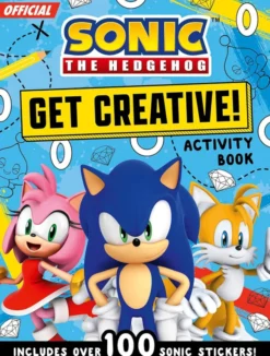 Sonic The Hedgehog Get Creative! Sticker Activity Book