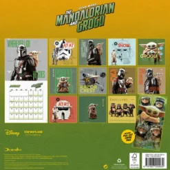 Star Wars The Mandalorian and Grogu Movie 2027Wall Calendar