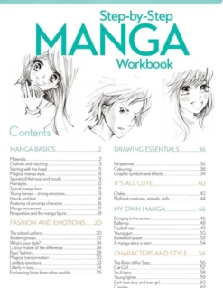 Step-by-Step Manga Workbook