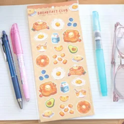 Sticker Sheet - Guinea Pig Breakfast Club