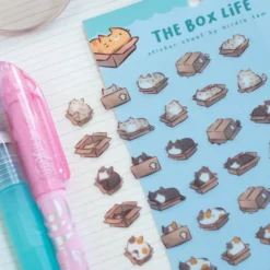 Sticker Sheet - The Box Life