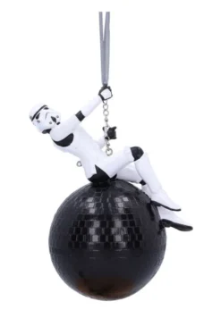 Stormtrooper Wrecking Ball Hanging Tree Ornament 12 cm