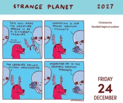 Strange Planet 2027 Day-to-Day Calendar