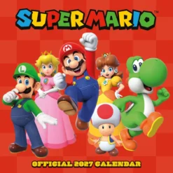 Super Mario 2027 Wall Calendar