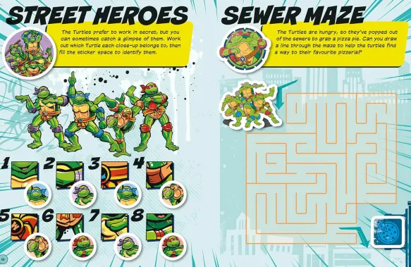 Teenage Mutant Ninja Turtles Ultimate Sticker Collection