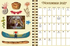 The Antiquarian Sticker Book 2027 Monthly/Weekly Planner Calendar