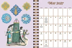 The Antiquarian Sticker Book 2027 Monthly/Weekly Planner Calendar