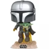 The Mandalorian Flying with the Child Pop! Vinyl Figure