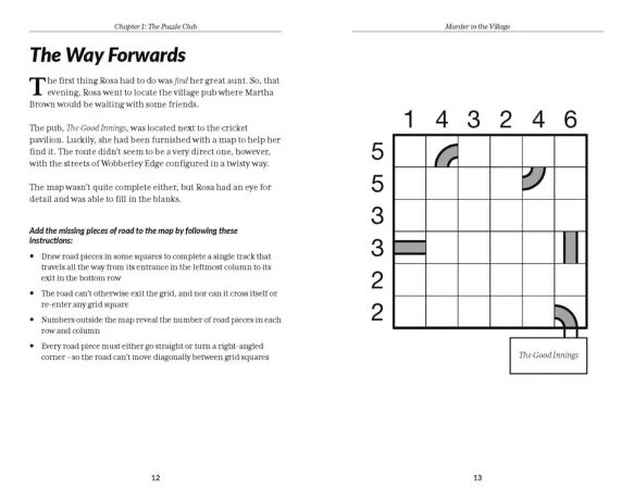 The Murder Mystery Club Puzzle Book: Murder in the Village
