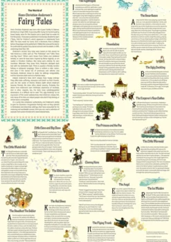 The World of H C Andersen's Fairy Tales Puzzle 1000 pcs