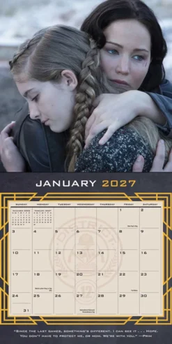 The World of The Hunger Games 2027 Wall Calendar
