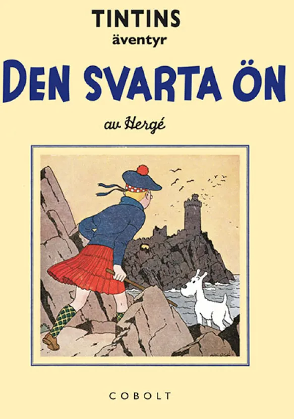 Tintin: Den svarta ön - retroutgåva