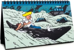 Tintin Small Calendar 2027