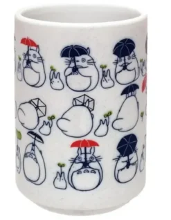 Totoro Japanese Tea Cup L - Dondoko Dance