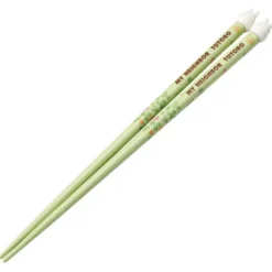 Totoro Wooden Chopsticks w/ Mascot Toppers 21 cm