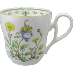 Totoro Yellow Flower Hat Cup 355 ml
