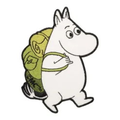 Vandrande Mumin Strykbart Tygmärke