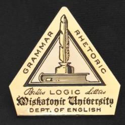 Varsity pin: English