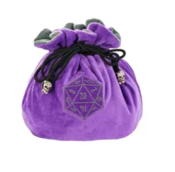 Velvet Dice Bag Purple