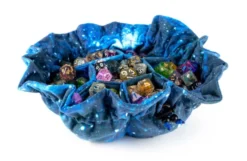 Velvet Dice Bag With Pockets Galaxy