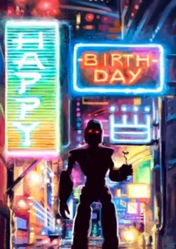Vikt kort - Birthday Bot