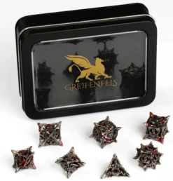 Void: Silver Mimic Dice Set