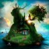 Vykort - Felicia's Island (summer)
