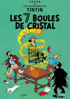 Vykort - Les 7 boules de cristal