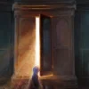 Vykort - The Doggo, the Dream & the Doorway
