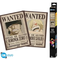 Wanted - Zoro & Sanji Set 2 Chibi Posters