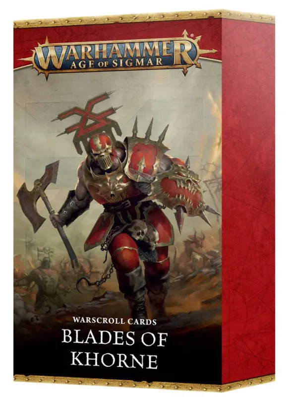 Warscroll Cards: Blades of Khorne