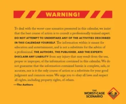 Worst-Case Scenario 2027 Daily Survival Calendar