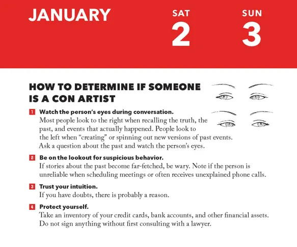 Worst-Case Scenario 2027 Daily Survival Calendar