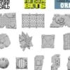 50x 3D Printed - Purity Seals