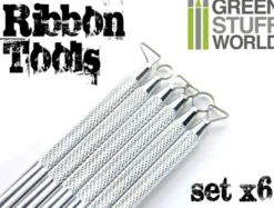 6x Mini Ribbon Sculpting Tool Set