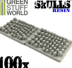 100x Resin Skulls