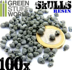 100x Resin Skulls