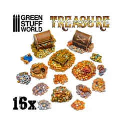 16x Resin Treasure Pieces