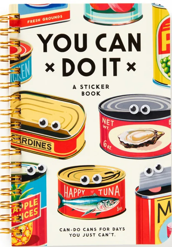 You Can Do It Googly Sticker Book