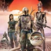 #Y4 The Mandalorian Group Maxi Poster